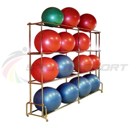Купить Стеллаж для гимнастических мячей 16 шт в Межгорье 